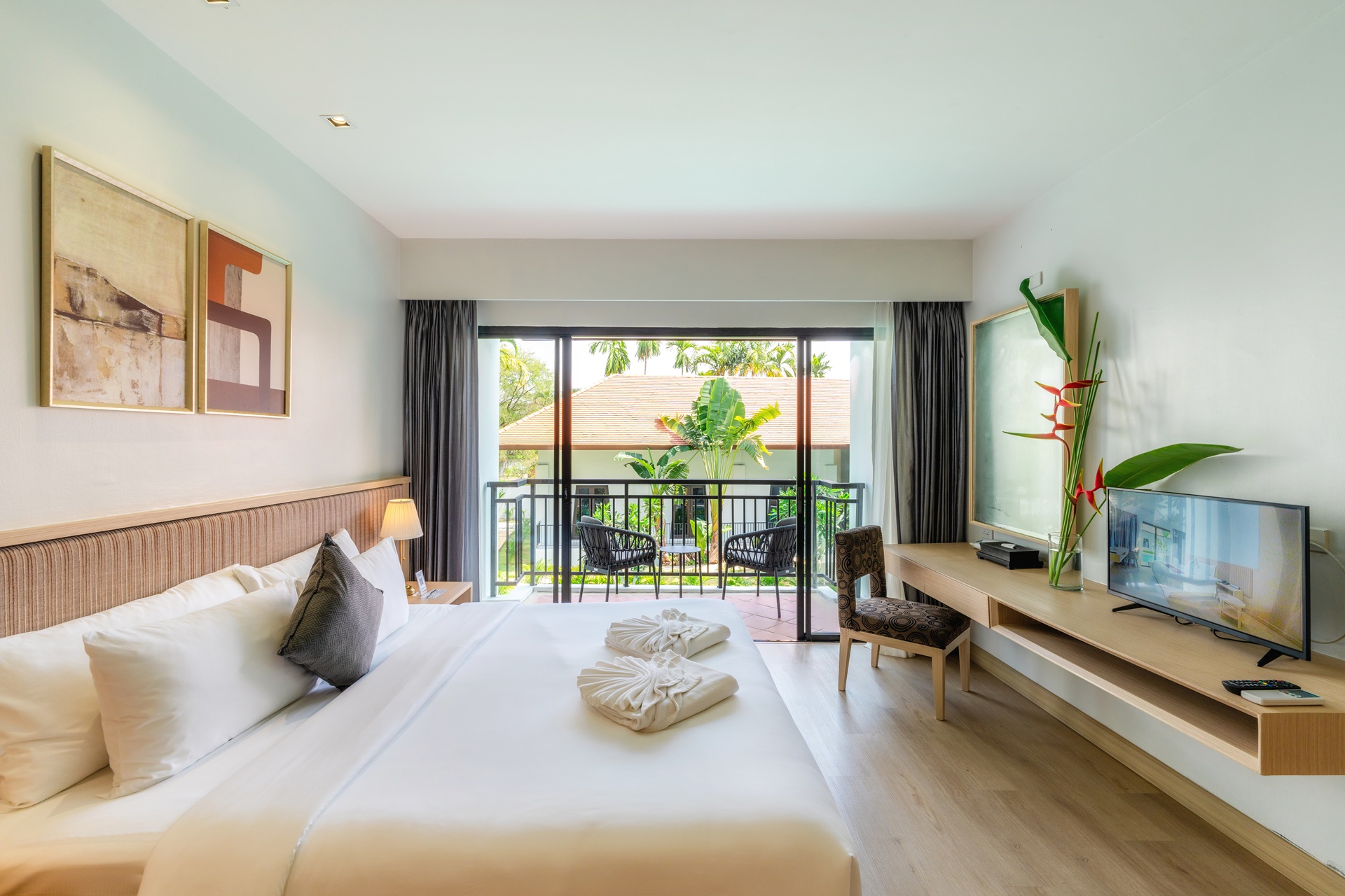 Deluxe Pool View Room at Mai Khao Beach Resort in Phuket